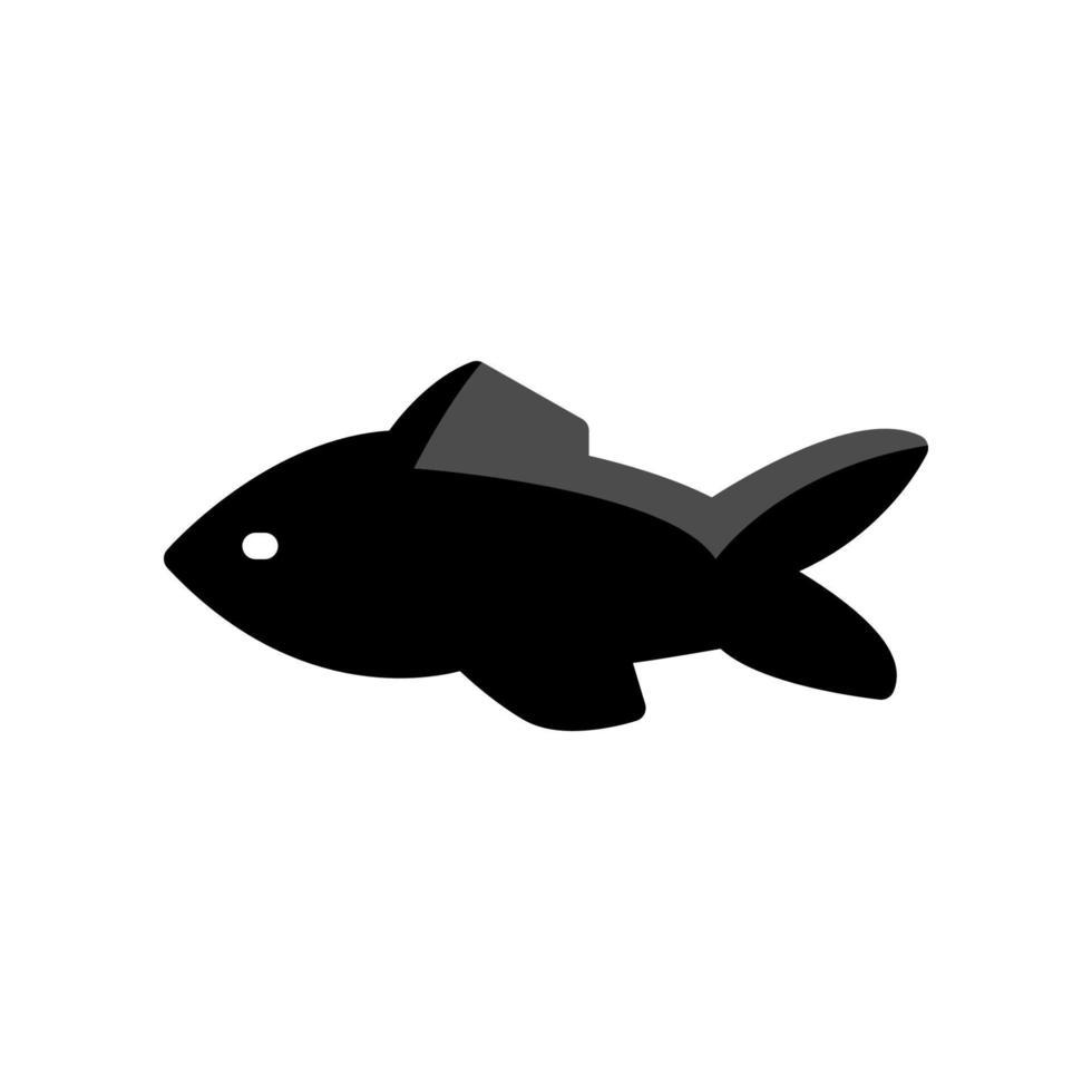 illustration vektorgrafik av fisk ikon vektor