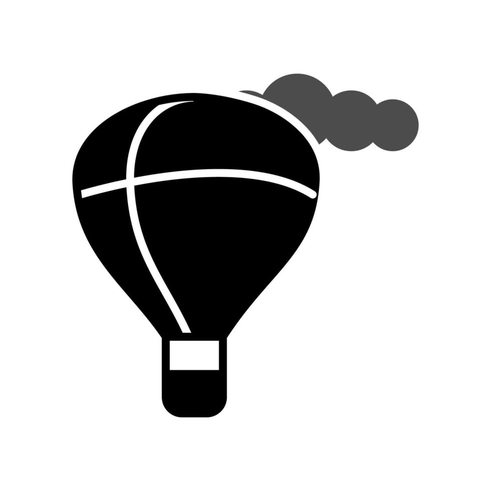 Illustrationsvektorgrafik des Luftballon-Icon-Designs vektor