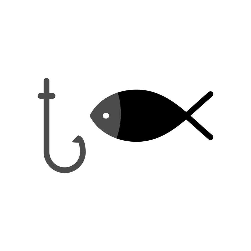 Abbildung Vektorgrafik Fisch-Symbol vektor