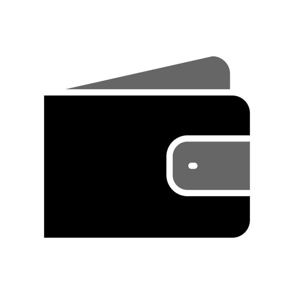 illustration vektorgrafik av plånbok ikon vektor