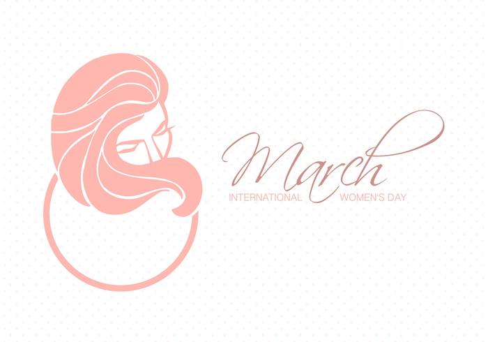 Free Vector Frauen Tag Illustration