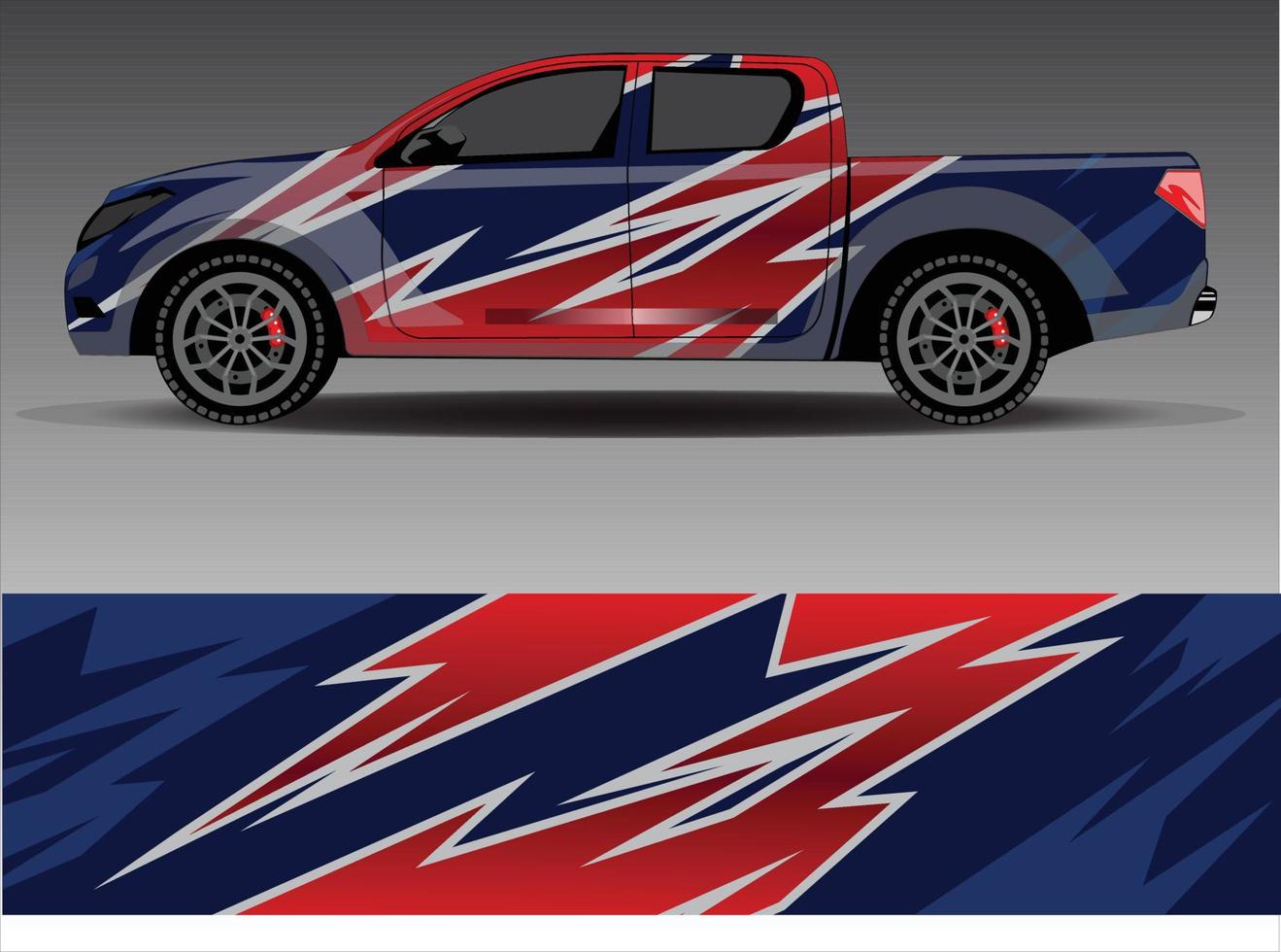 grafik för bil wrap dekal. abstrakt eagle stripe grunge racing och sport bakgrund för racing livery eller daglig användning bil vinyl klistermärke vektor