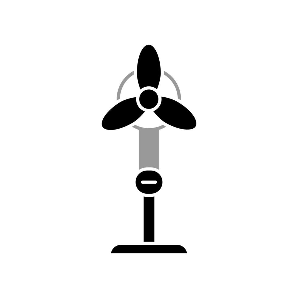 Abbildung Vektorgrafik Stand-Fan-Symbol vektor