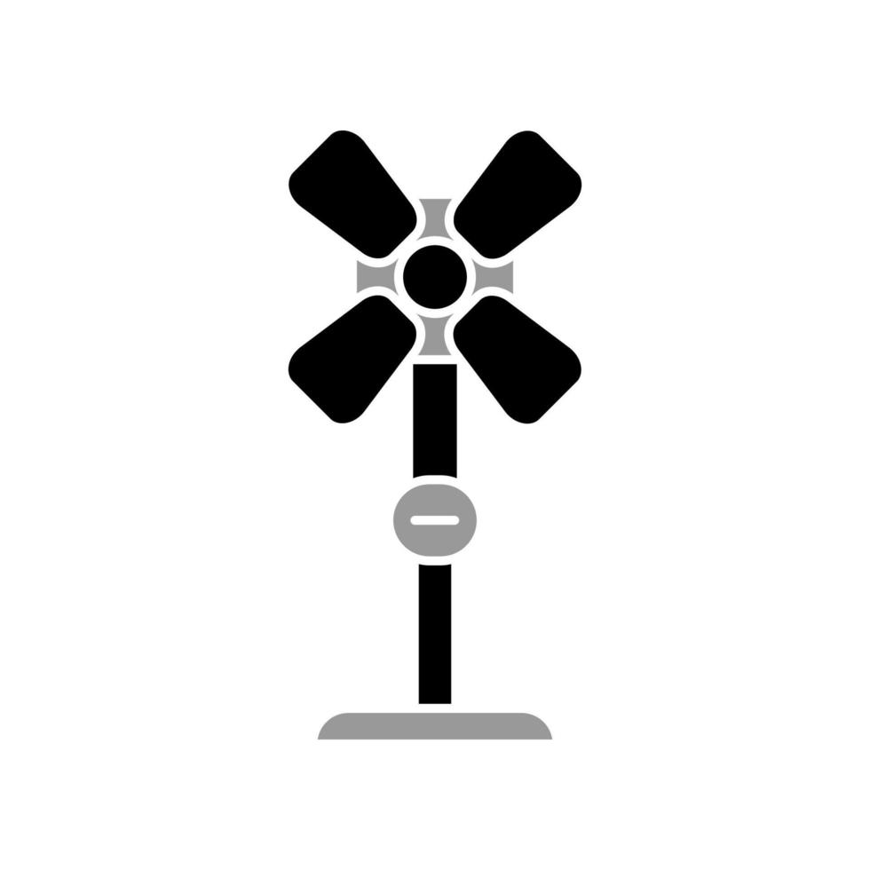 Abbildung Vektorgrafik Stand-Fan-Symbol vektor