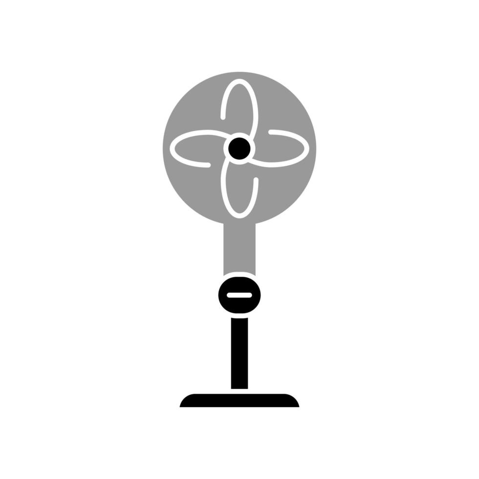 Abbildung Vektorgrafik Stand-Fan-Symbol vektor