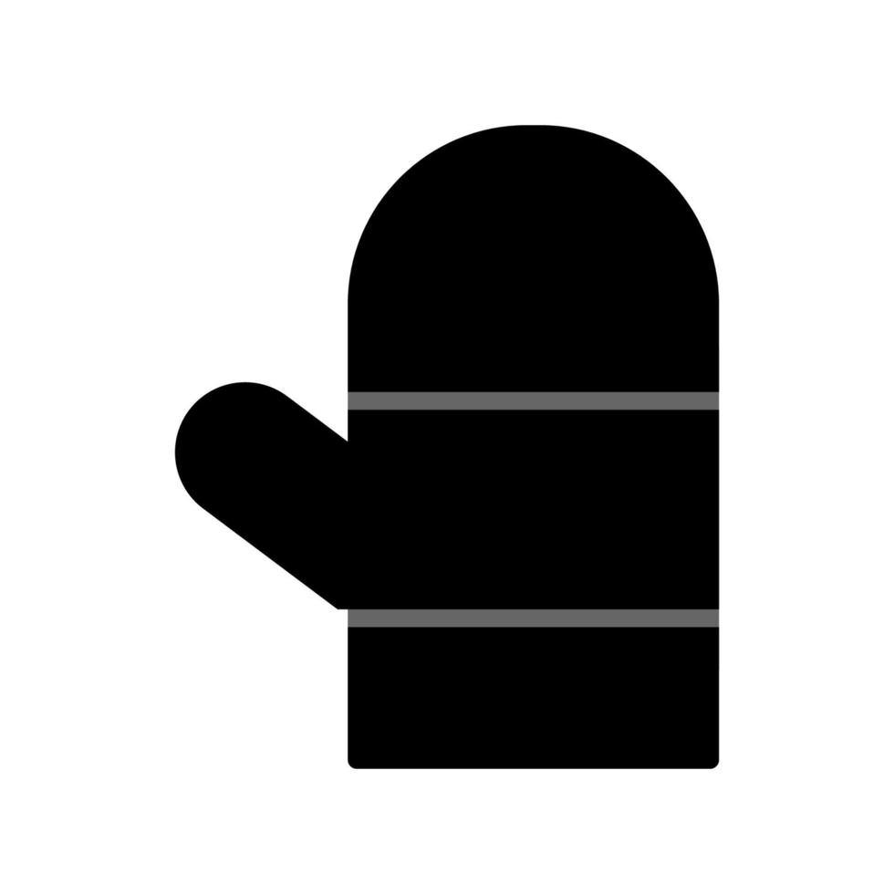 Illustrationsvektorgrafik des Handschuhsymbols vektor