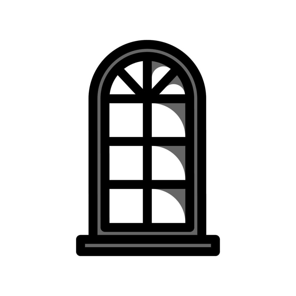 illustration vektorgrafik av fönsterikonen vektor