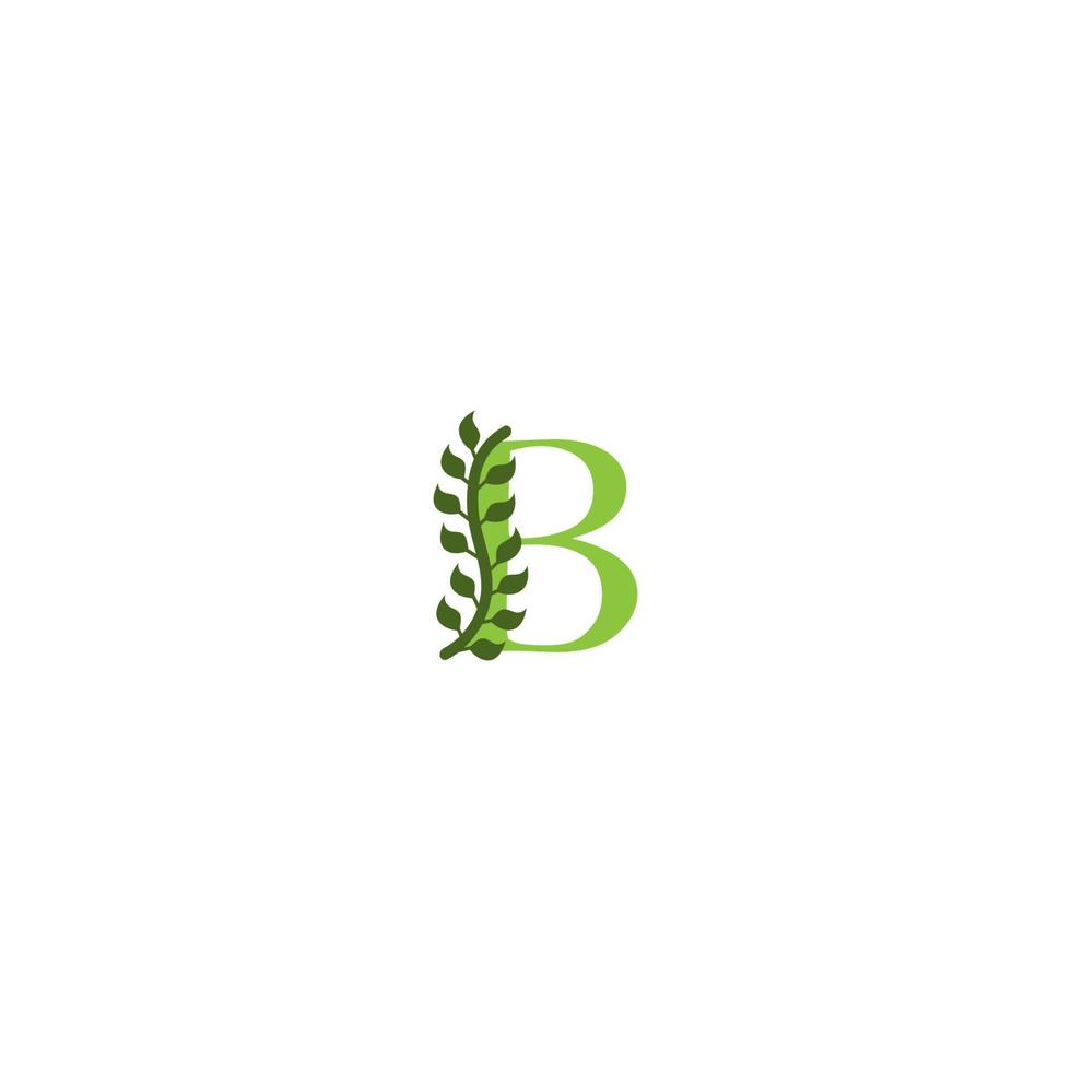 bokstaven b logotyp vektor illustration design