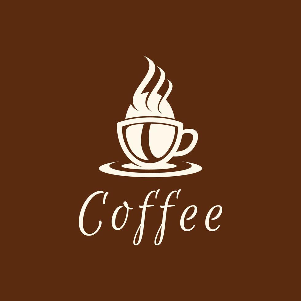 Kaffee-Logo-Illustration kostenloser Download vektor