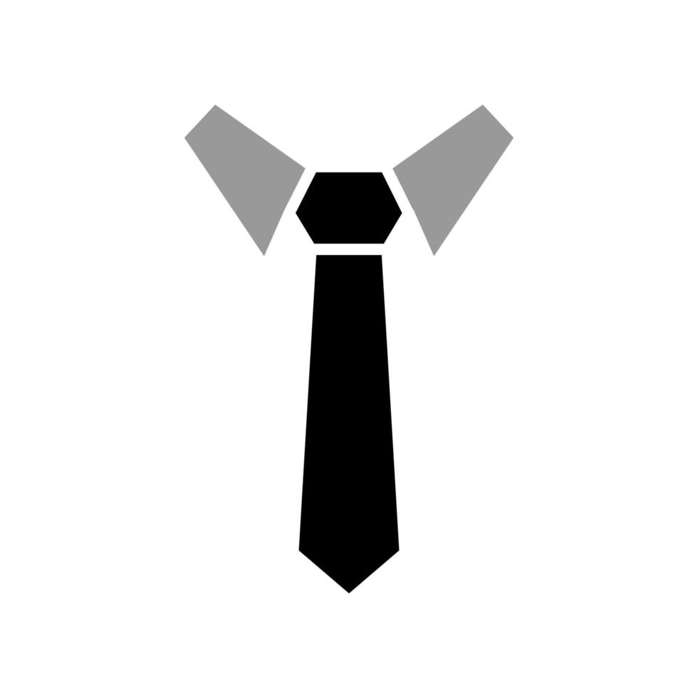 illustration vektorgrafik av slips ikonen vektor