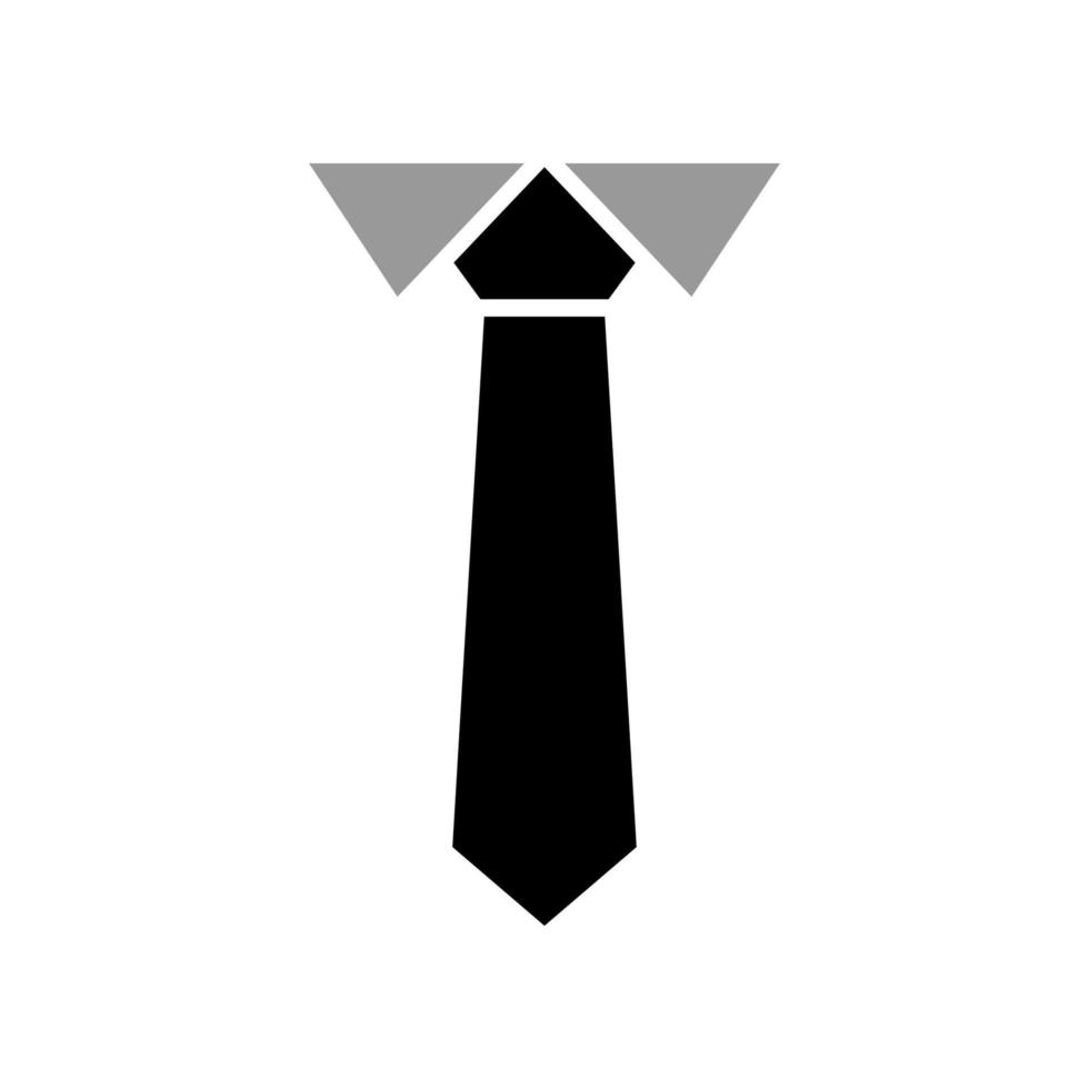 illustration vektorgrafik av slips ikonen vektor