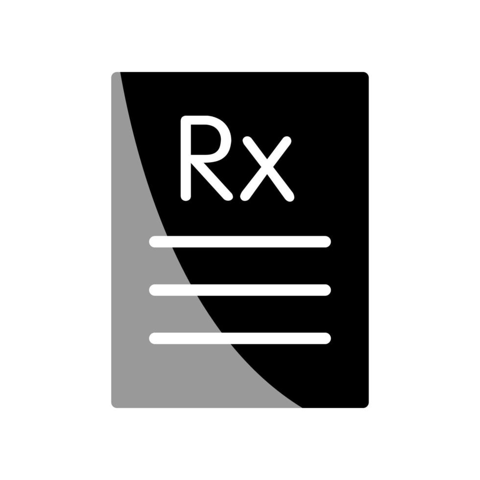 Abbildung Vektorgrafik des RX-Symbols vektor