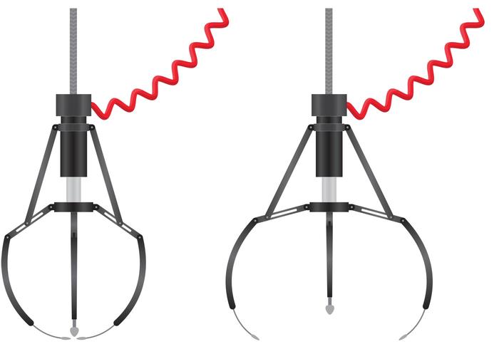 Mekaniska Claw Machine Vectors