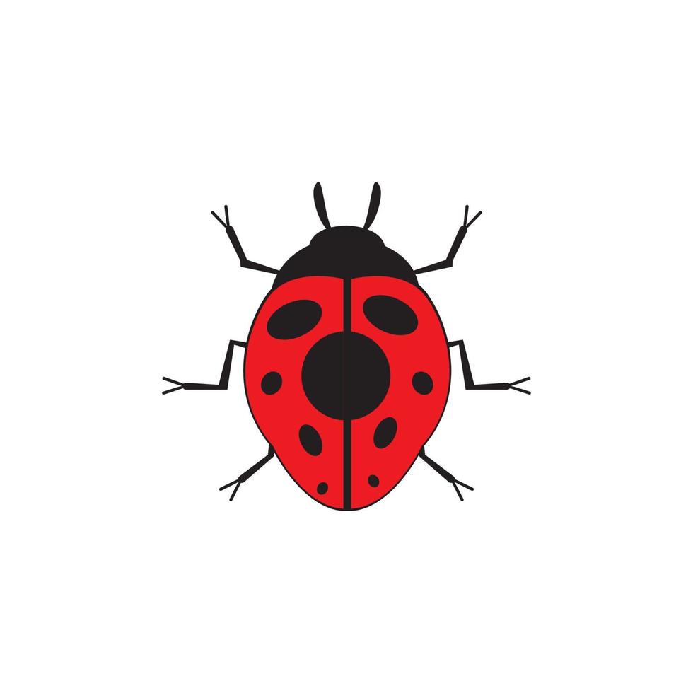 Bug-Vektor-Illustration-Icon-Design-Vorlage vektor