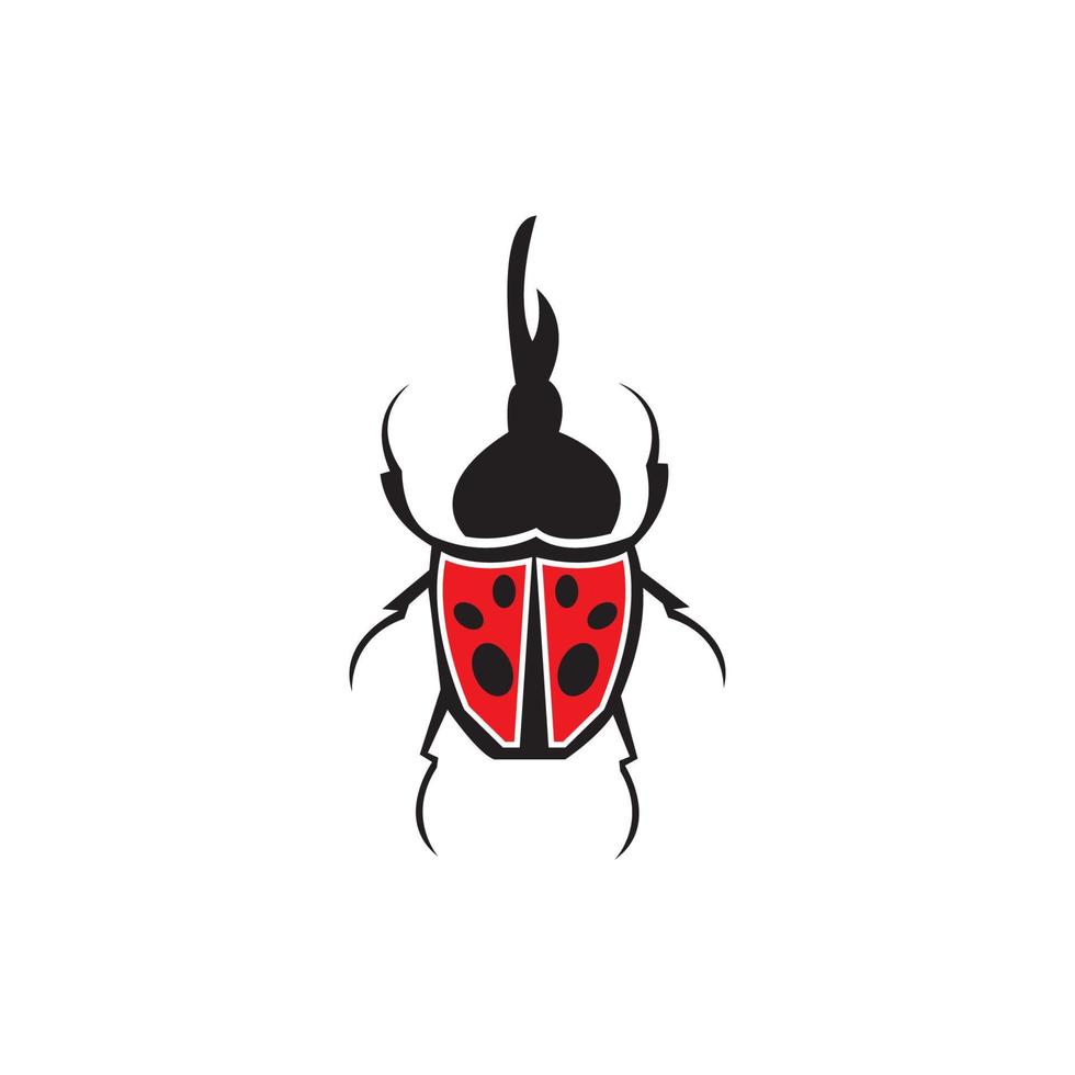 Bug-Vektor-Illustration-Icon-Design-Vorlage vektor