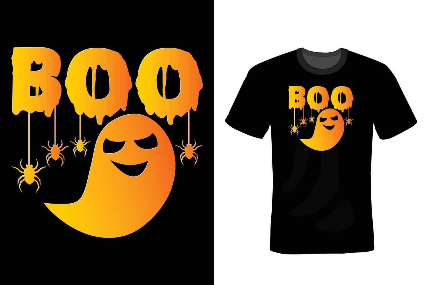 halloween t-shirt design, vintage, typografi vektor