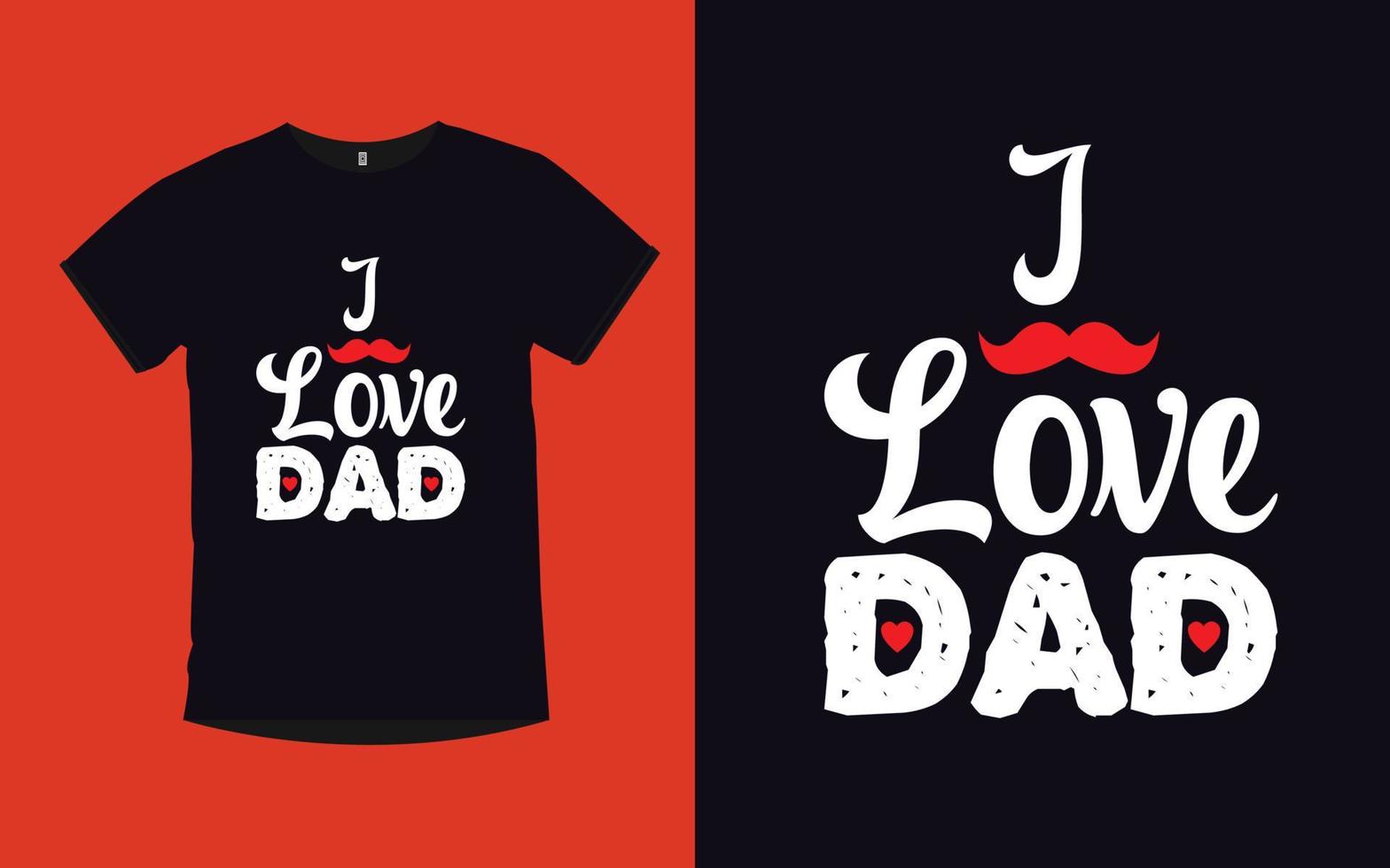 Vater zitiert modernes Typografie-T-Shirt-Design vektor