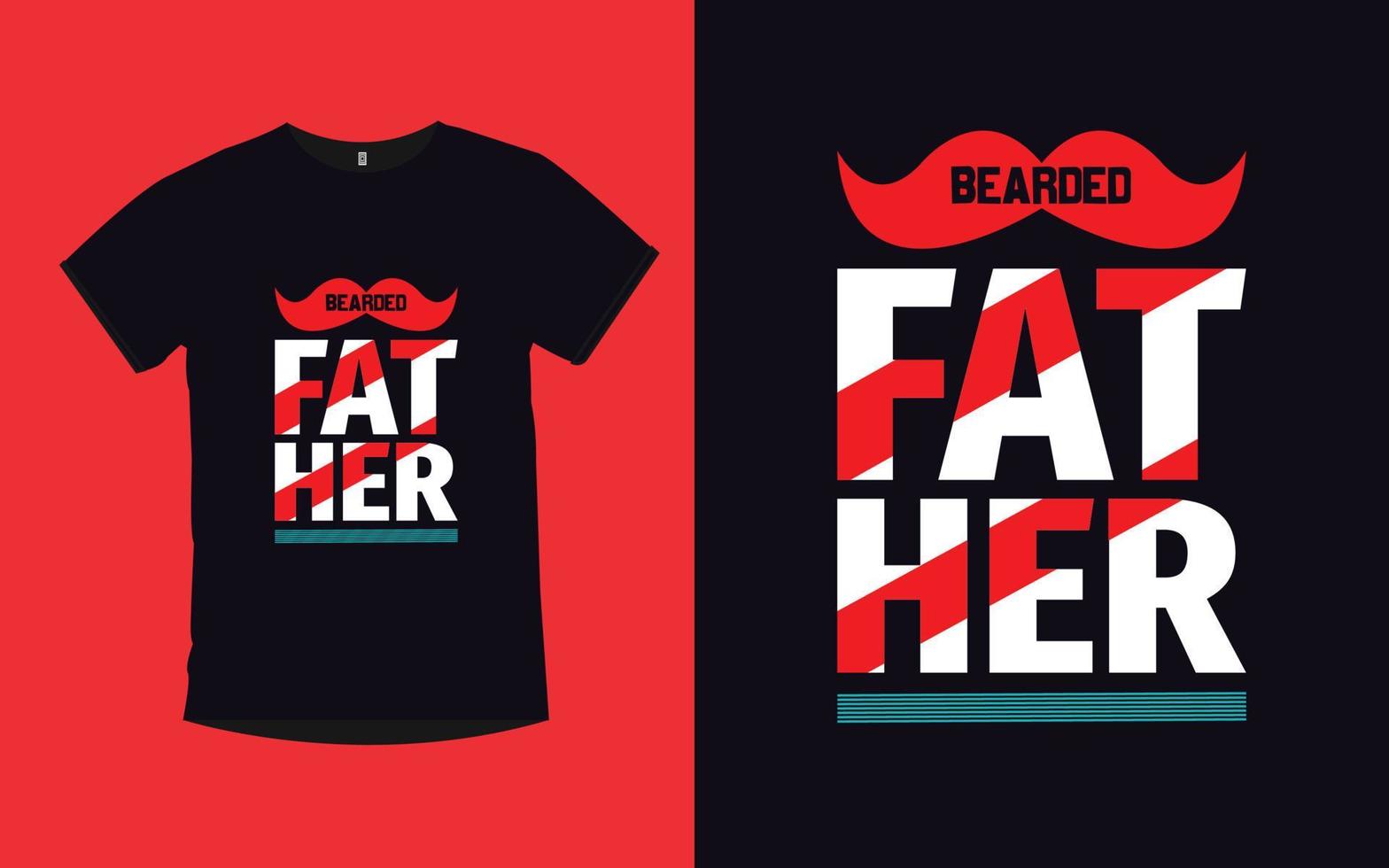 far citerar modern typografi t-shirt design vektor