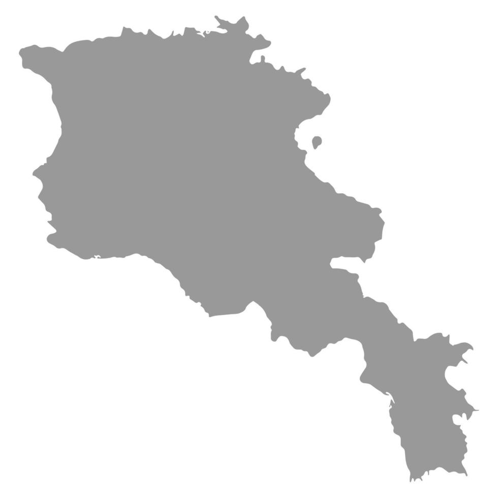 armenisk karta på png eller transparent bakgrund. symbol för armenian.vector illustration vektor