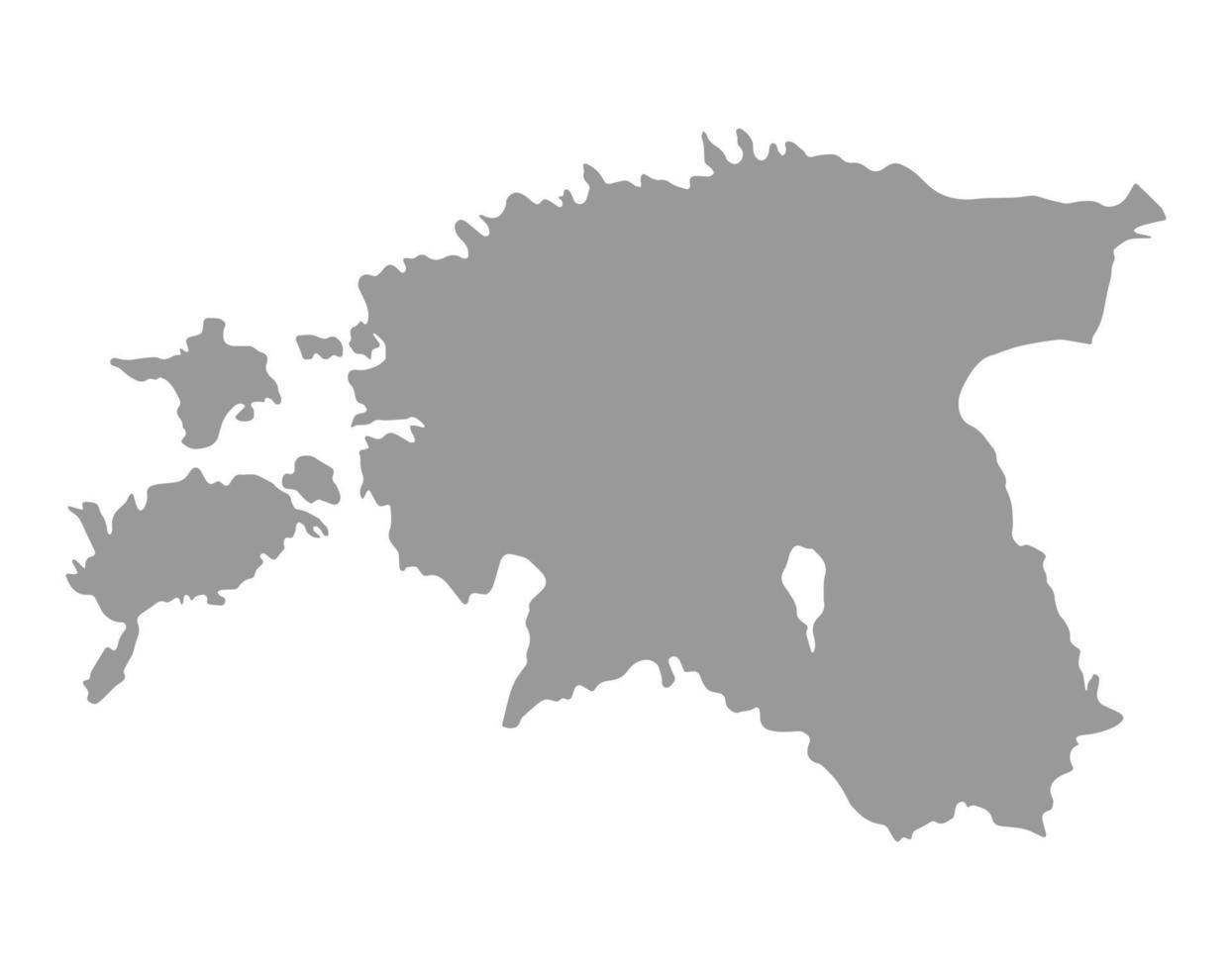 estlandkarte auf png oder transparentem hintergrund.symbol von estland.vektorillustration vektor