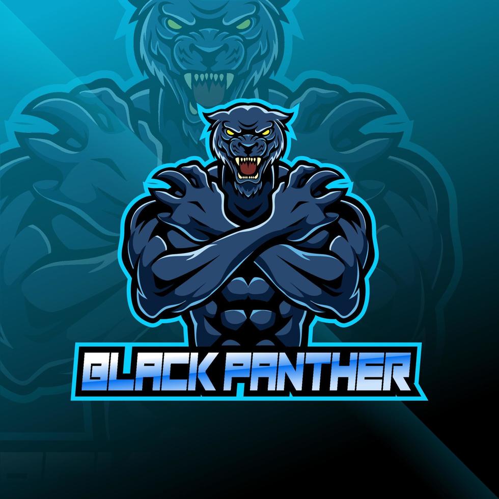 Black-Panther-Sport vektor