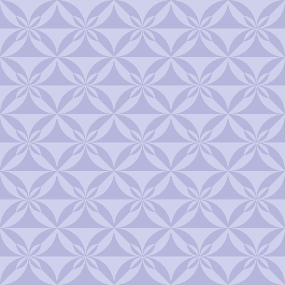 zarte Fliese in pastellblassvioletter lila Farbe. nahtloses muster der geometrie im retro-stil. Vektorillustration des wiederholbaren Motivs vektor