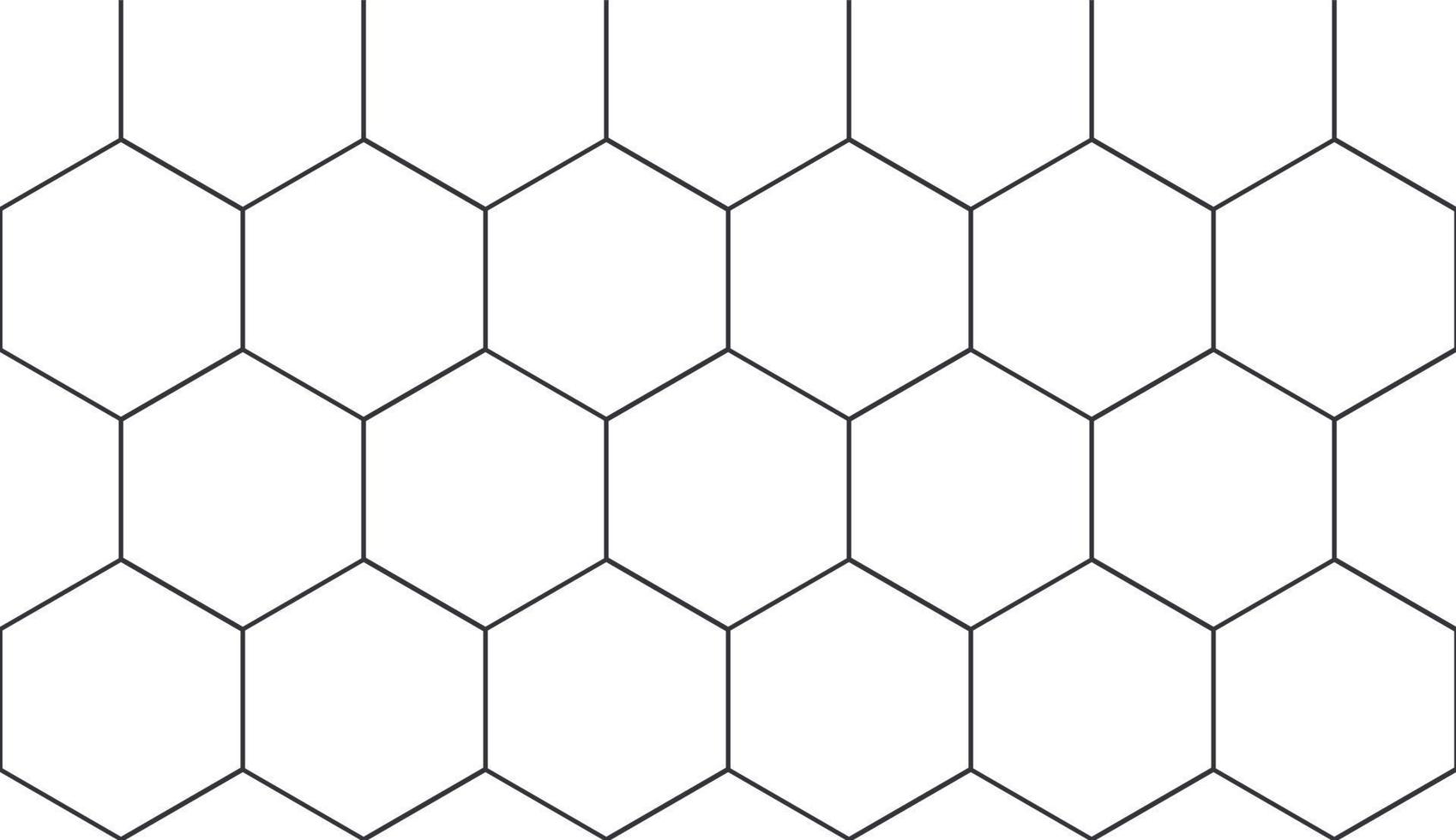 nahtloses geometrisches Muster. kubische Hexagon-Textur. Rautenmaschenhintergrund. Vektor eps 10.