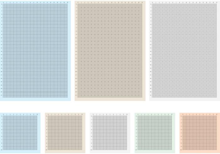 Millimeter grafpapper Vector Sheets