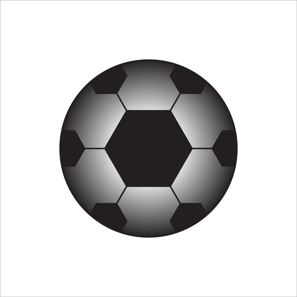 polygon mönster fotboll på vit bakgrund vektor