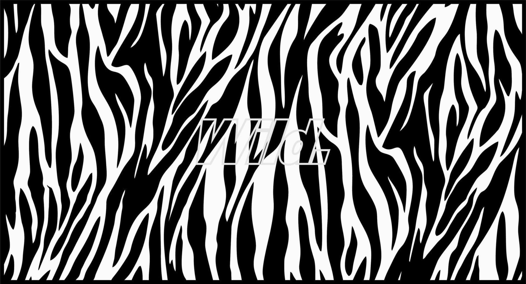 Zebra Haut Muster Vektor Hintergrund