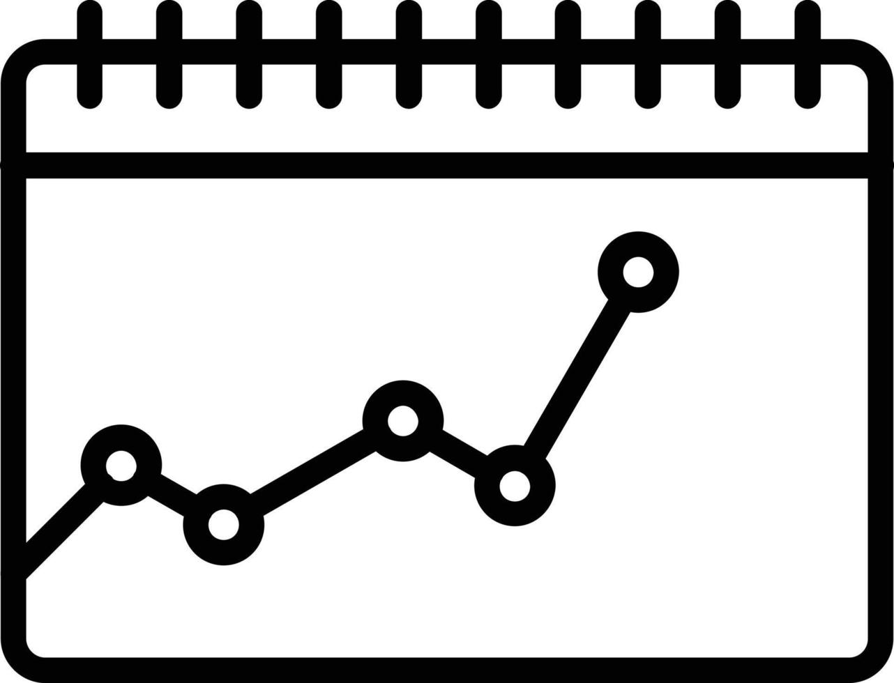 Business-Vektor-Liniensymbol vektor