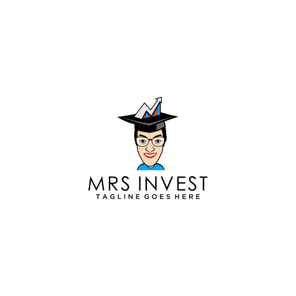 mrs smart invest Logo-Design vektor