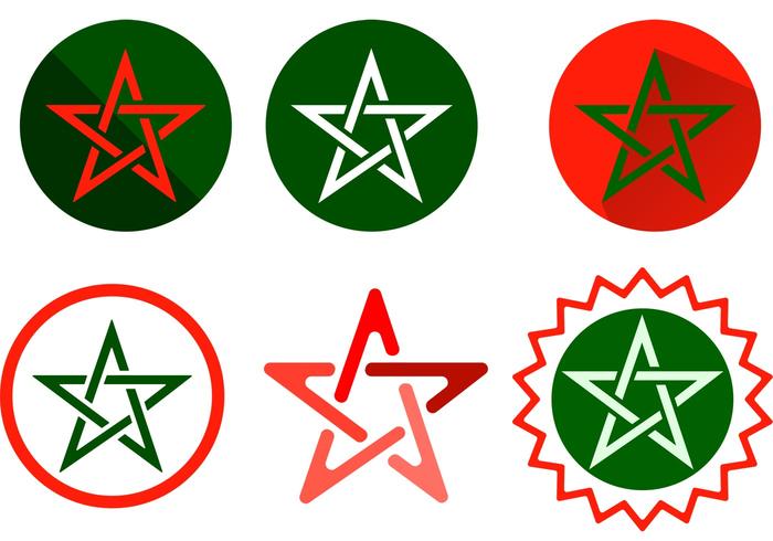 Marocko Star Vectors