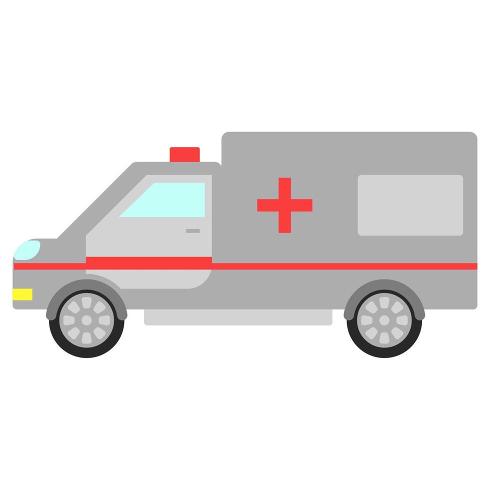Illustration des freien Vektors des Krankenwagens vektor