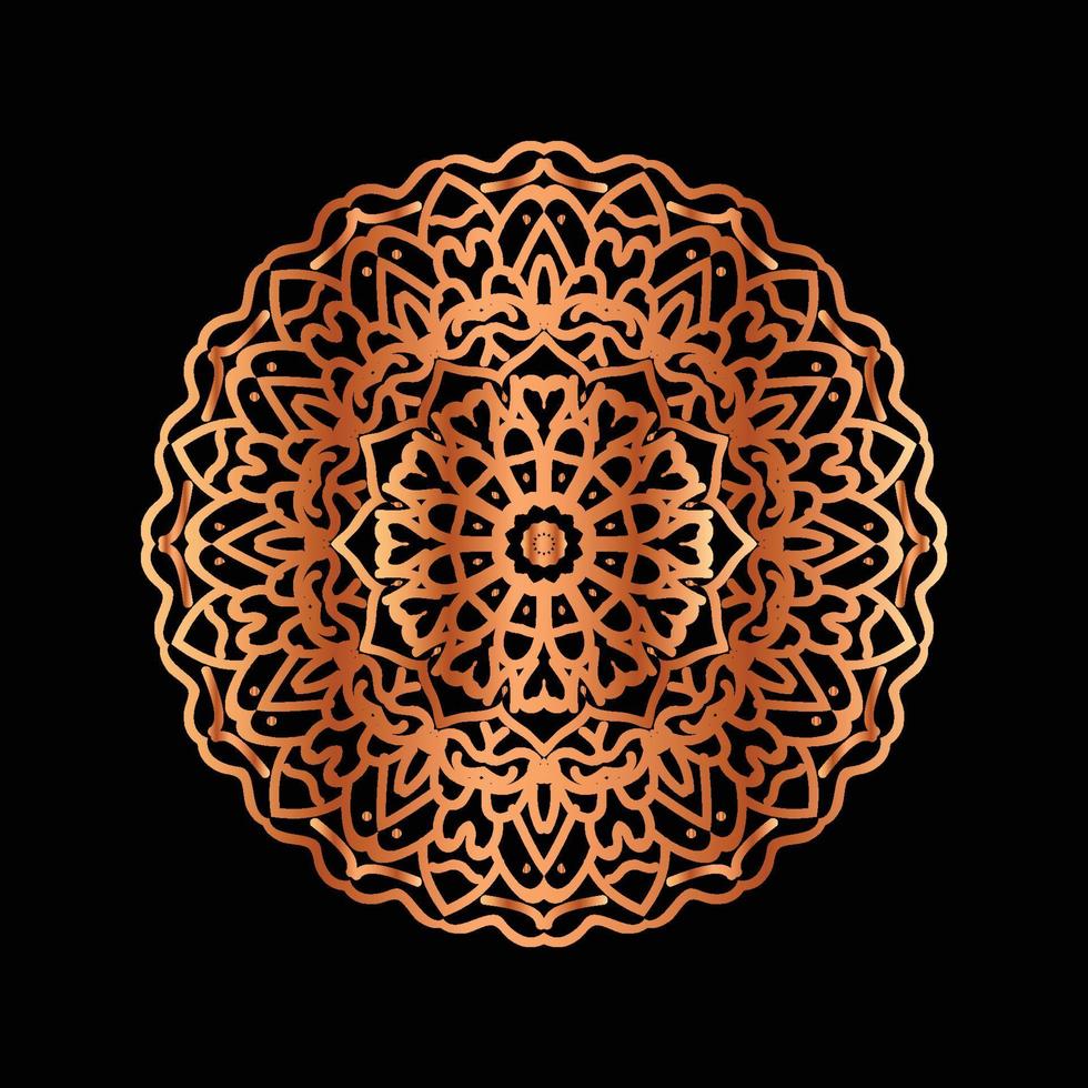 mandala blomma konst logotyp bakgrundsdesign vektor