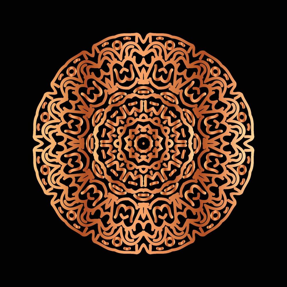 mandala blomma konst logotyp bakgrundsdesign vektor