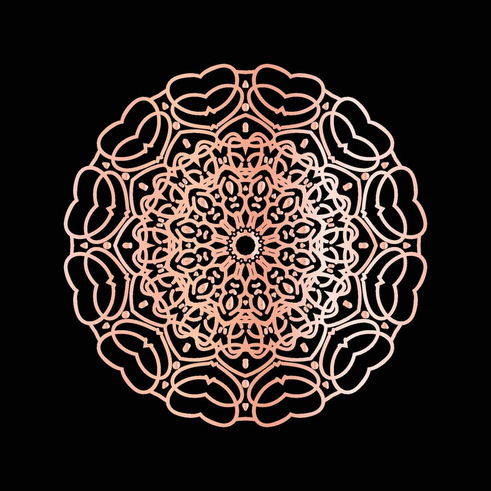 mandala blomma konst logotyp bakgrundsdesign vektor