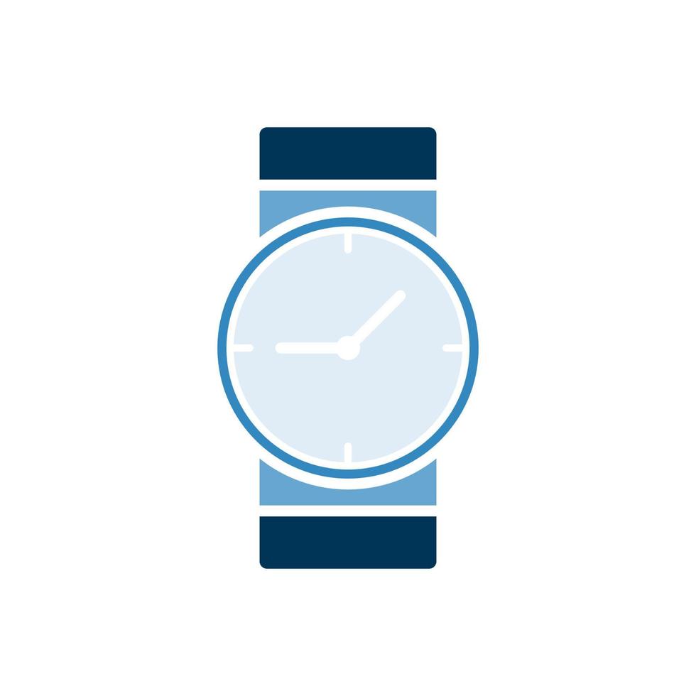 armbandsur ikon vektor formgivningsmall