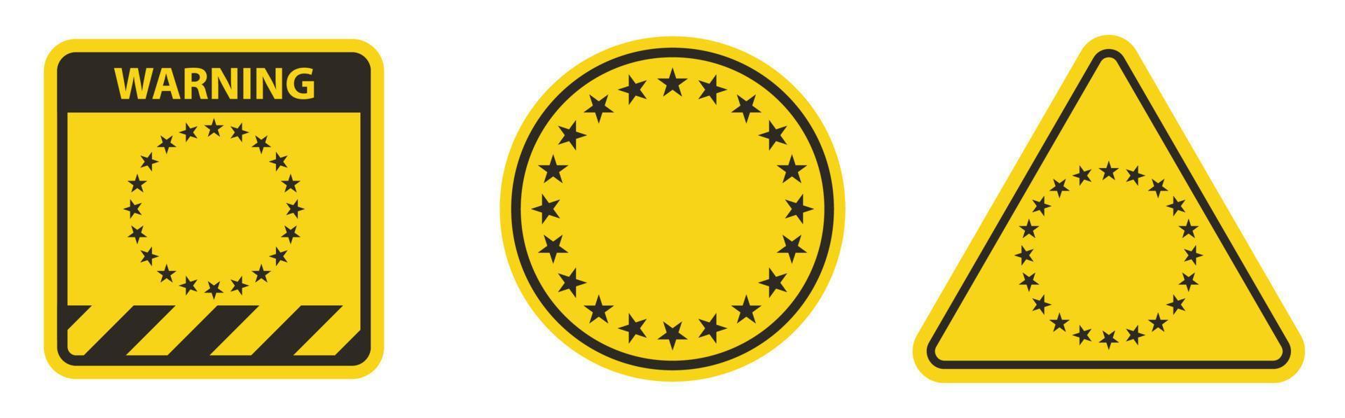 Stern im Kreis Symbol Symbol Zeichen isolieren auf weißem Hintergrund, Vektor-Illustration eps.10 vektor