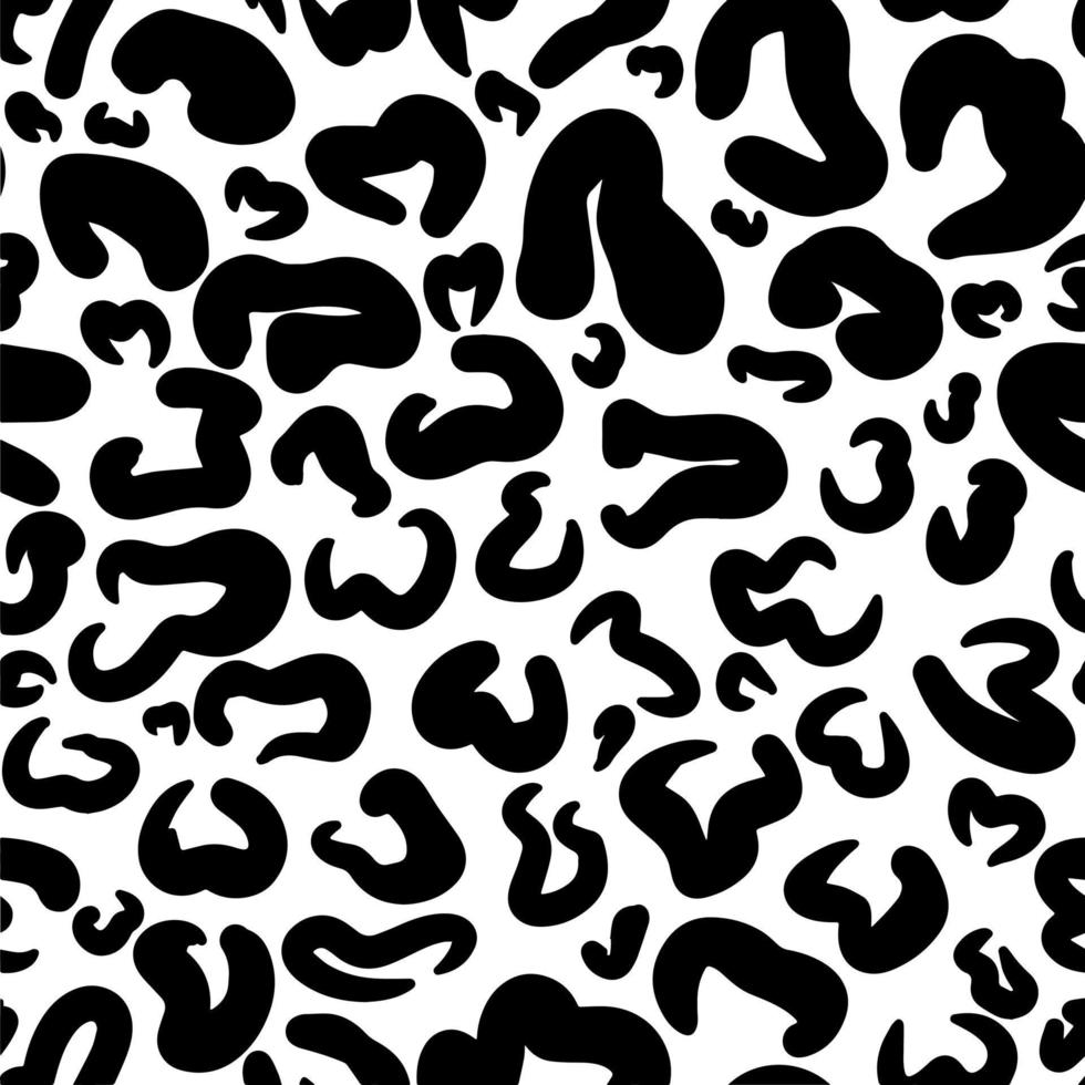Vektor nahtloses Leopardenmuster. abstrakte farbige helle flecken von leoparden-, geparden-, jaguar-tierhäuten. für die Verwendung von Drucken, Stoffen, Geschenkpapier, Scrapbooking, Textilien, Hüllen, Postkarten