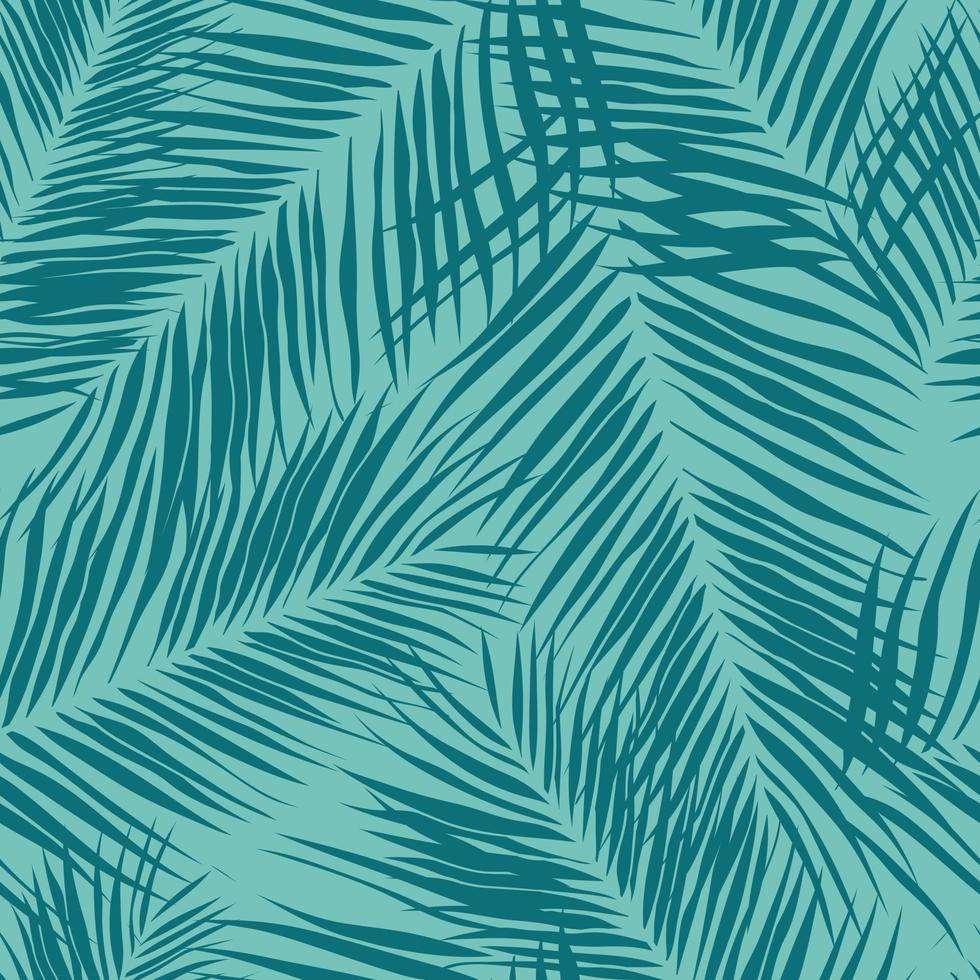 vackra tropiska löv gren seamless mönster design. tropiska löv bakgrund. trendig brasiliansk illustration. vår- och sommardesign för tyg, tryck, omslagspapper och tryck vektor