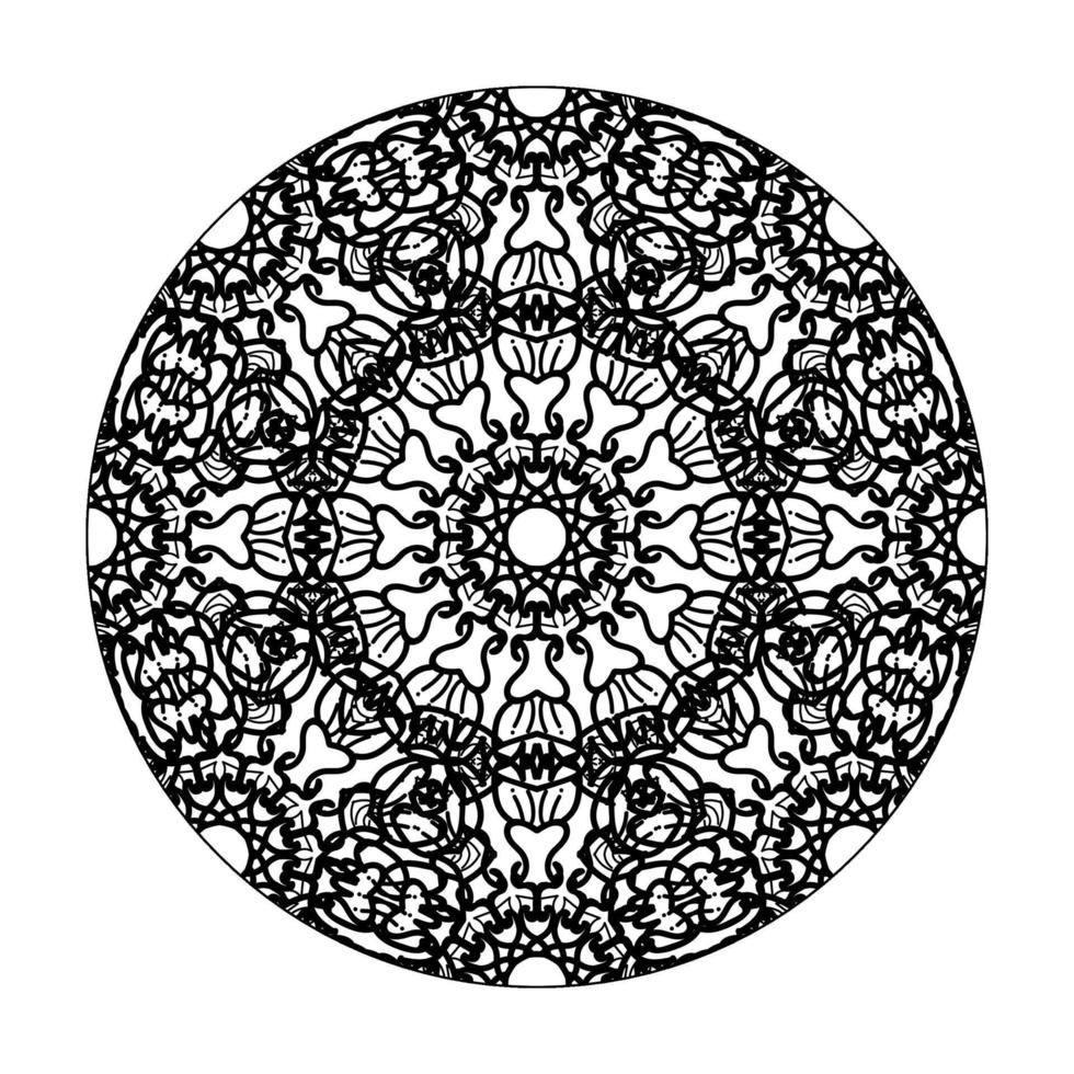 dekorativa koncept abstrakt mandala illustration. vektor