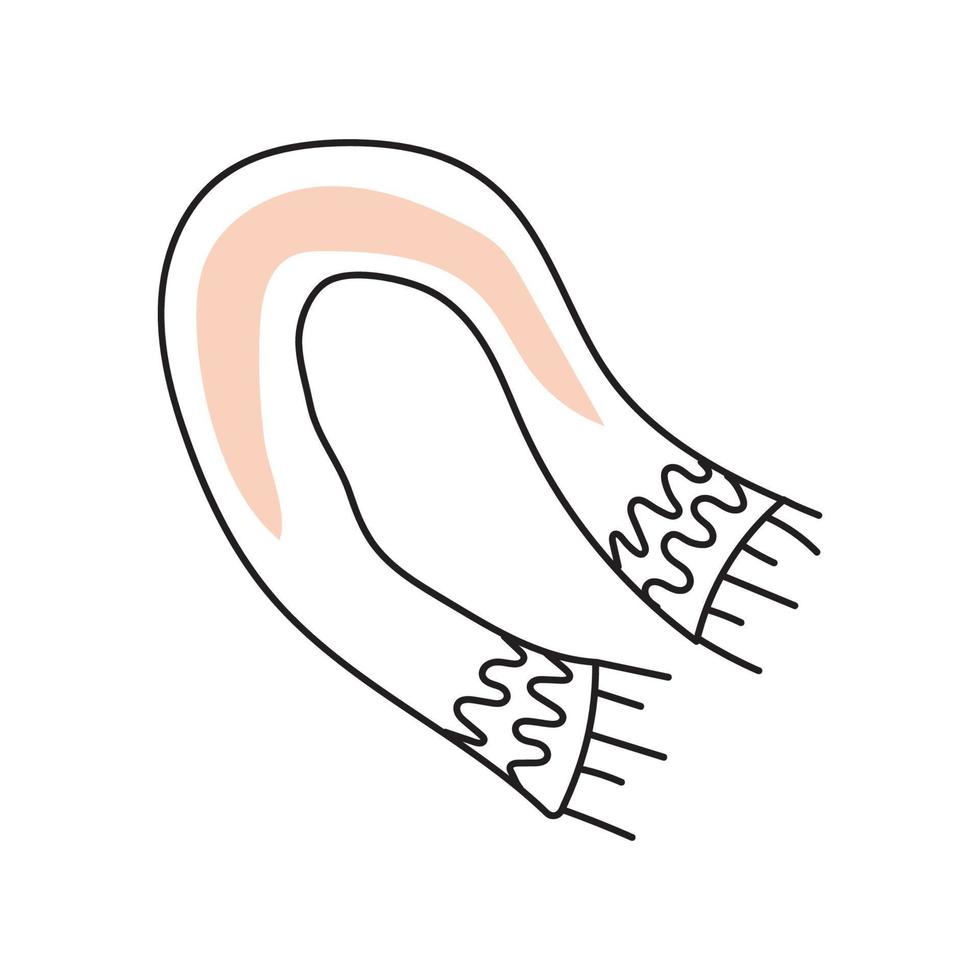 vektor illustration av halsduk