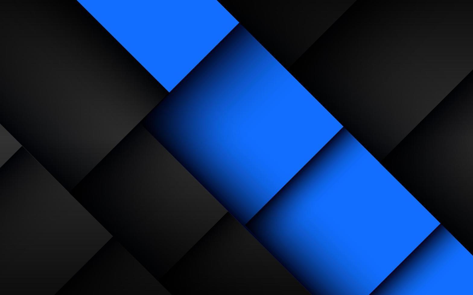 abstrakte blaue dunkelgraue Dreieckschattenlinie geometrisch mit Leerzeichendesignhintergrund vektor