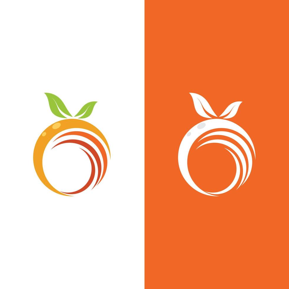 orange Logo Design vektor