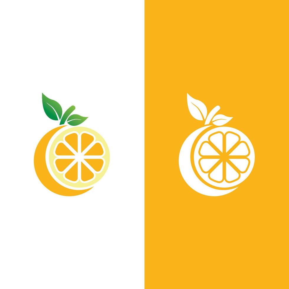 orange logotypdesign vektor