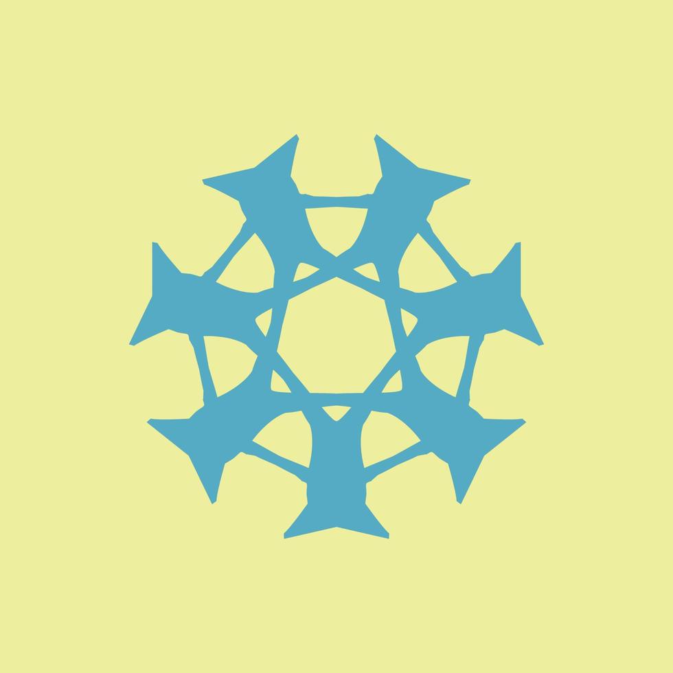 pastellfarbenes Symbol für Logovektor vektor