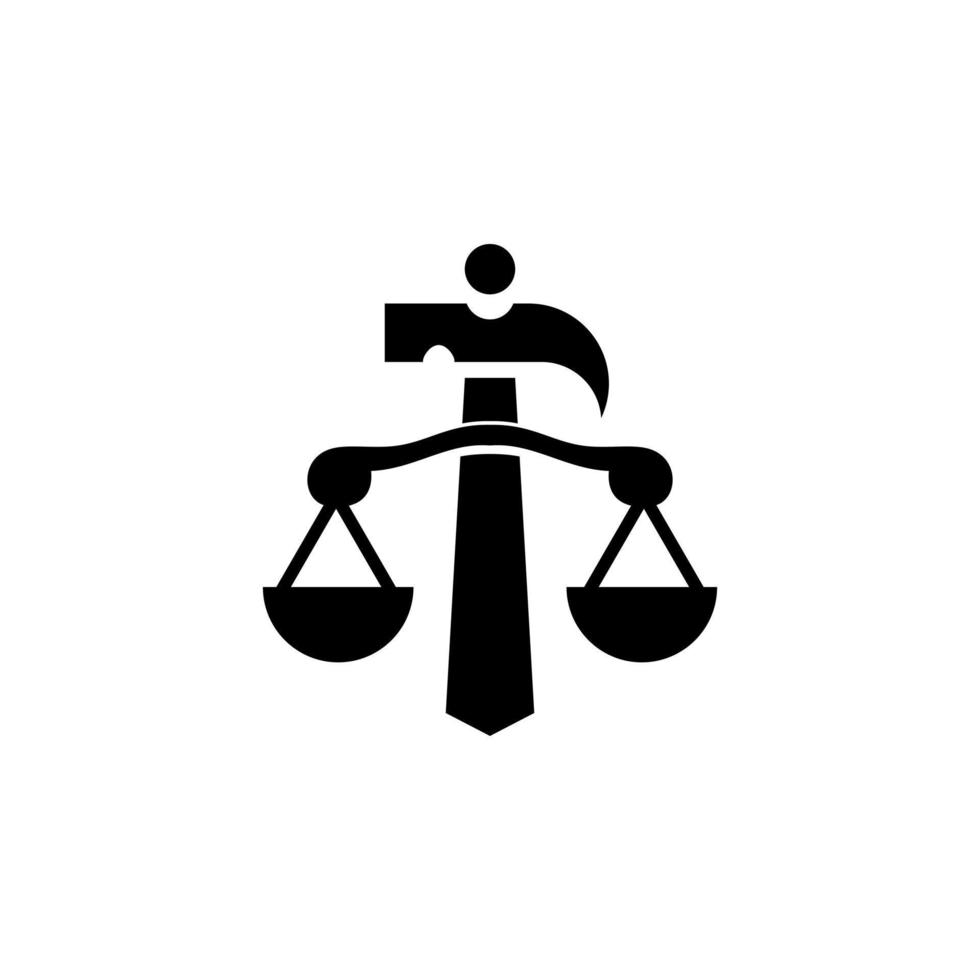 Court-Logo-Design vektor