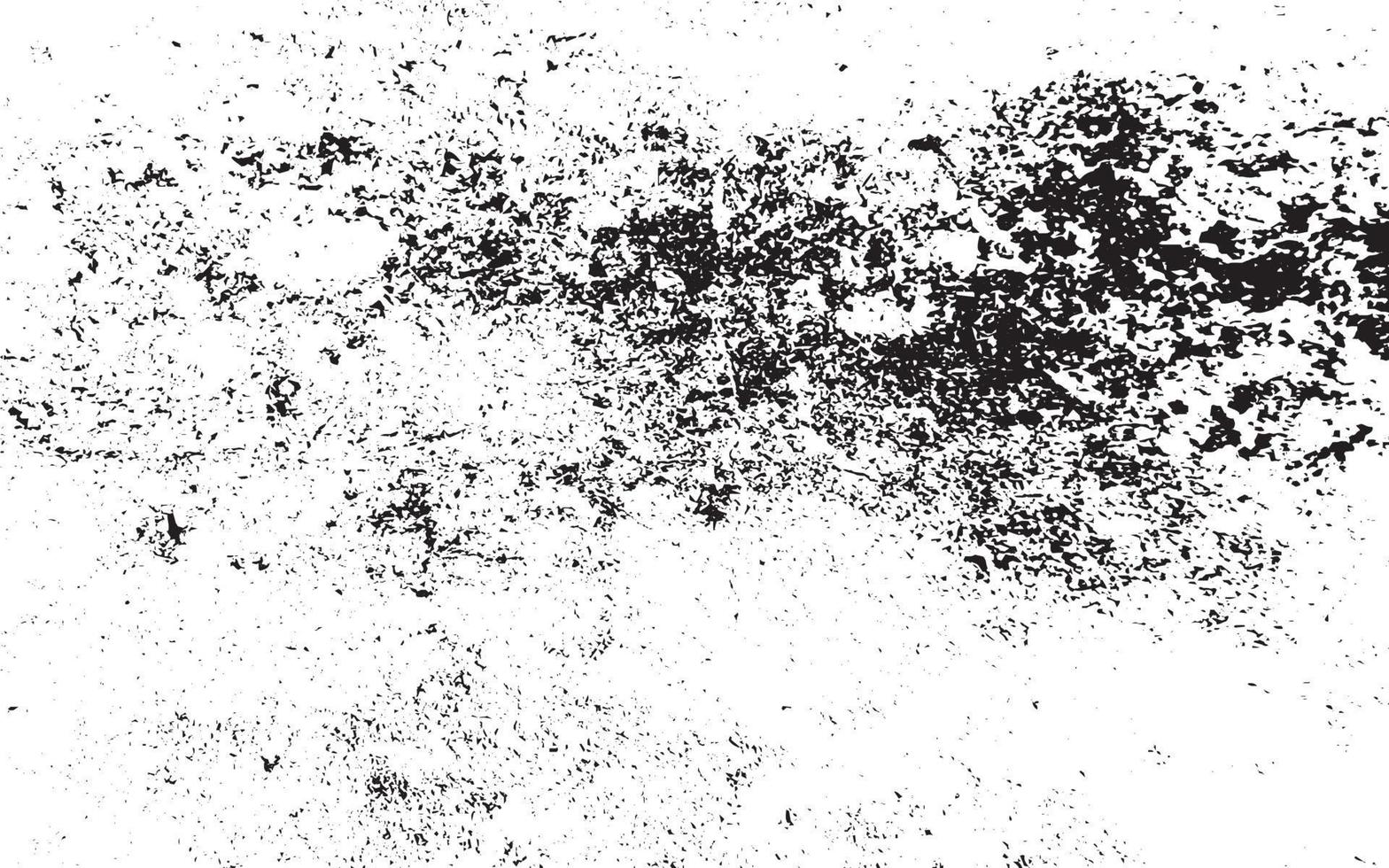 Grunge-Textur-Effekt. Distressed Overlay grob strukturiert. abstraktes Vintage-Monochrom. schwarz isoliert auf weißem Hintergrund. grafikdesignelement halbtonstilkonzept für banner, flyer, poster usw vektor