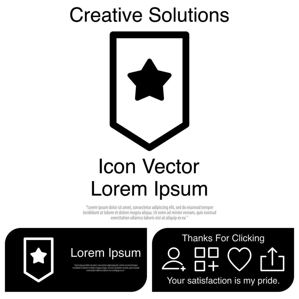 Lesezeichen-Icon-Vektor eps 10 vektor